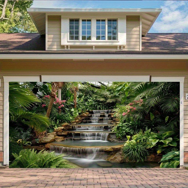 Waterfall Garden Tapestry Lush - Spa Wellness Nature ulasan dan harga